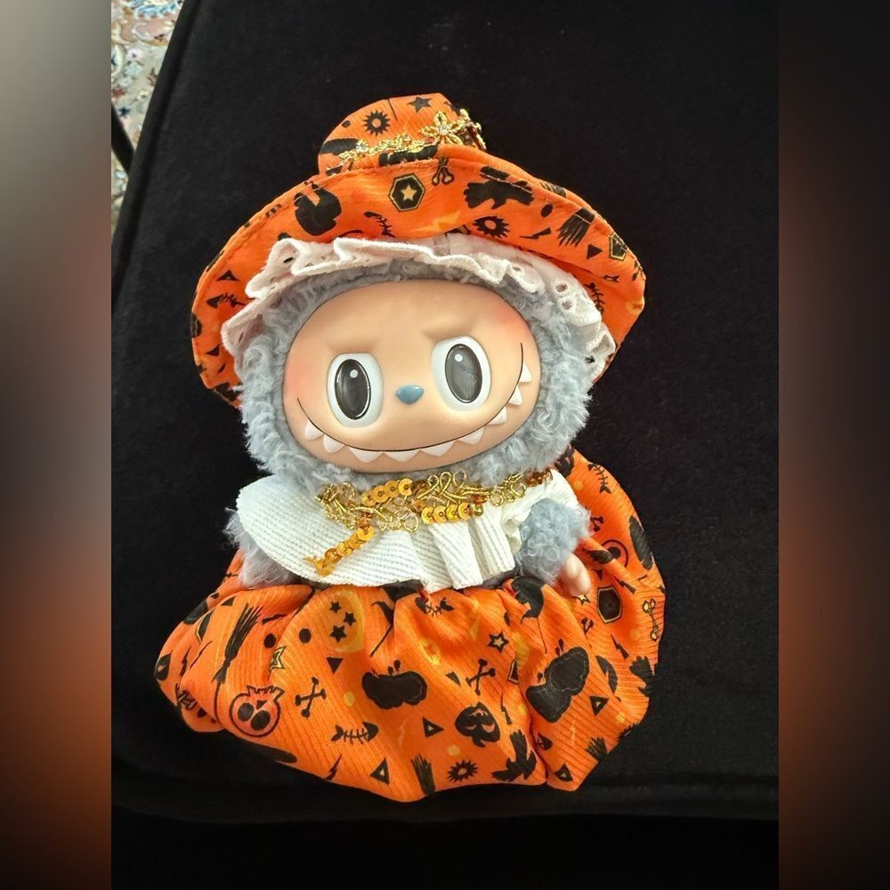 Brand new Halloween witch  labubu outfit